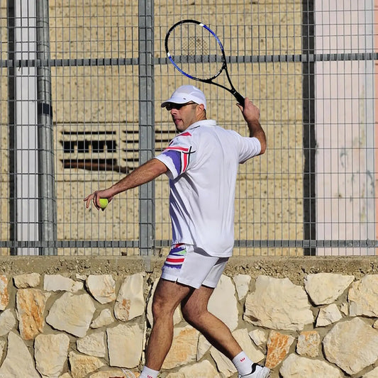 2 Player Tennis Racket Set With 3balls, 2 Grips, 2 Vibration Dampers