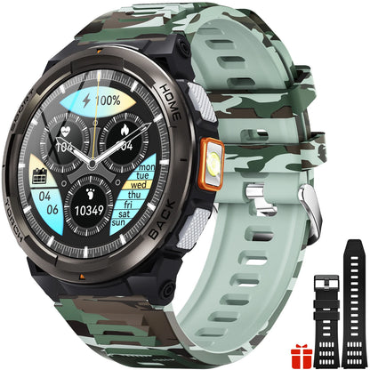 EIGIIS 1.45 Inch Waterproof Smart Watch KE5 3ATM