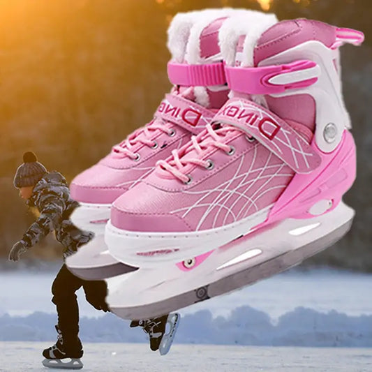 Waterproof Thermal Ice Hockey & Figure Skates