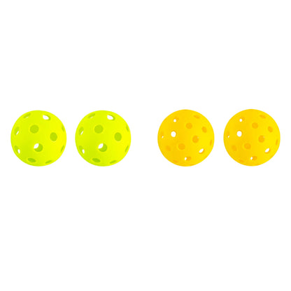 Portable Pickleball Net Set With 4 Paddles