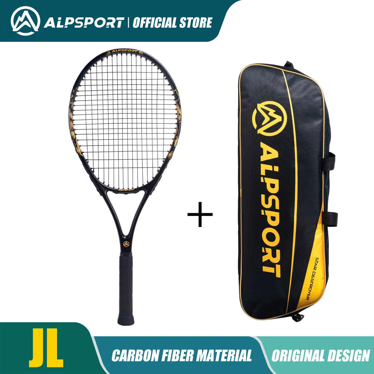 Carbon Fiber Tennis Racket Suitable For Students And Teenagers