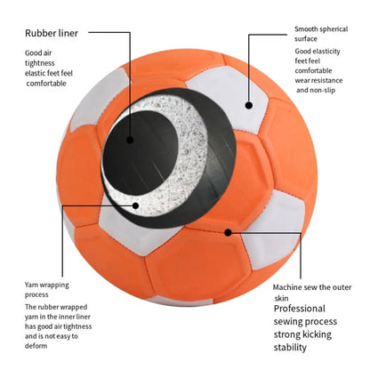 Recreational Size 3/4/5 Curve Soccer Ball