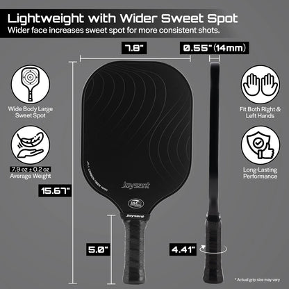 Pickleball Paddle USAPA Approved T300 Carbon Fiber