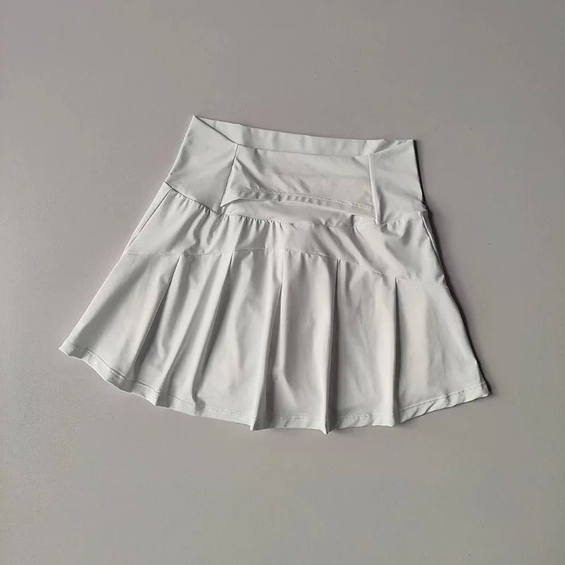 Women's High-Waisted Sports Short Skirt