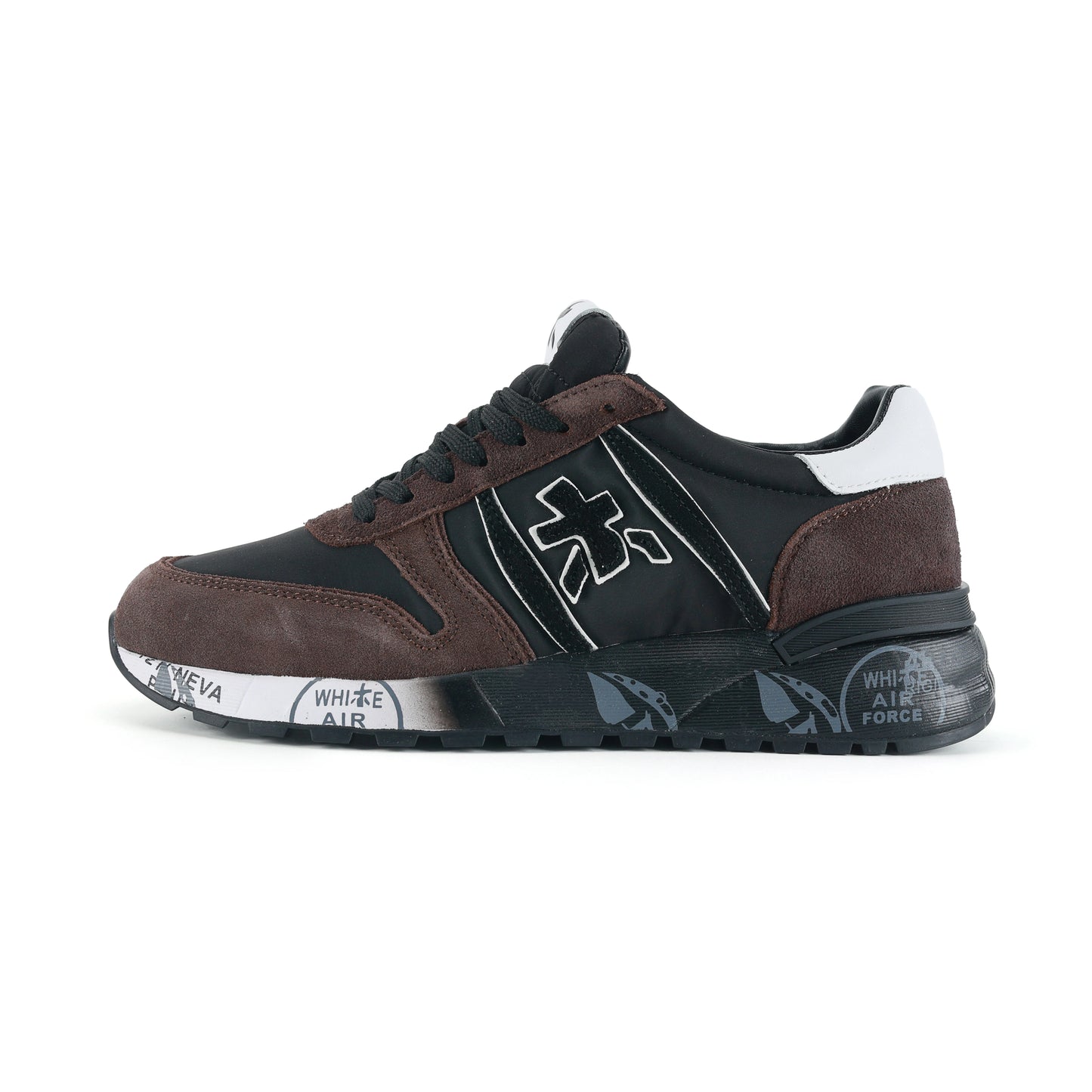 Men's Retro Camouflage Suede Sneakers