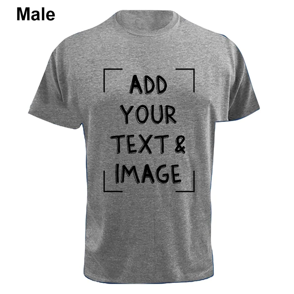 Custom T-shirt with Your Photo/Text/Image