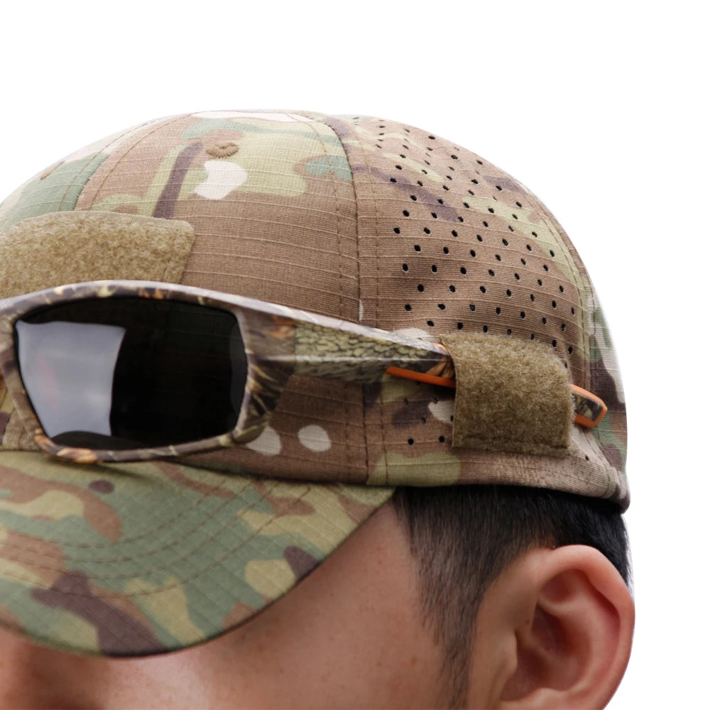 New Men Camouflage Sunscreen Baseball Cap