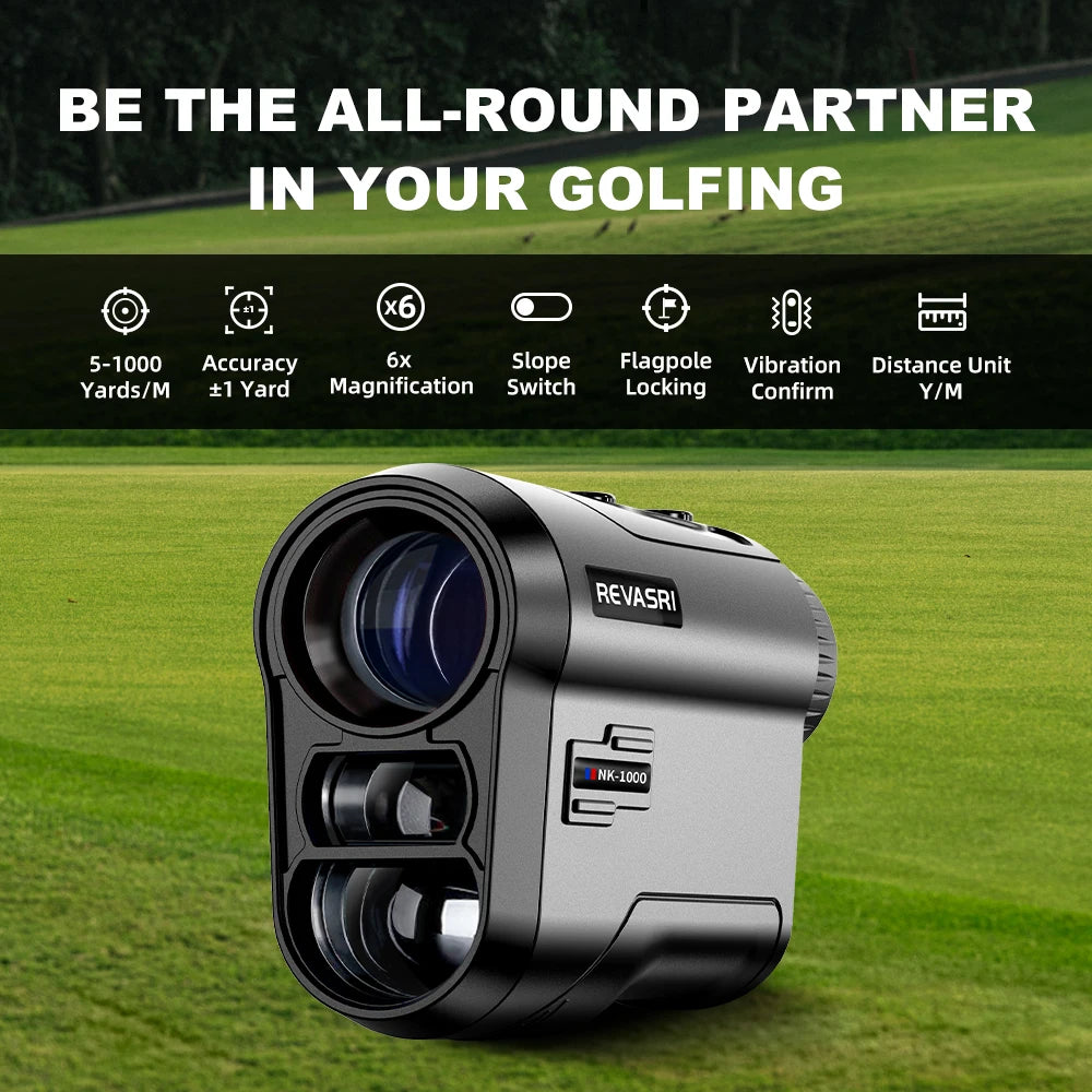 REVASRI 6x Magnification Golf Rangefinder