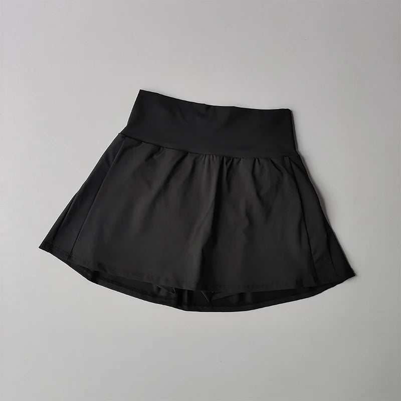 Summer High Waist Sports Short Skirt