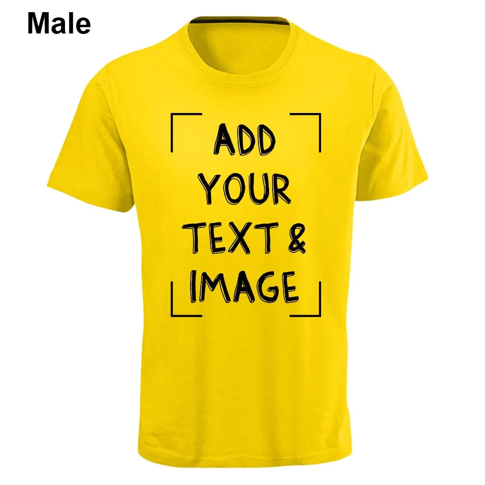 Custom T-shirt with Your Photo/Text/Image