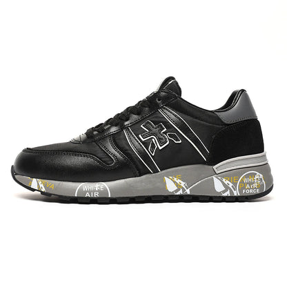 Men's Retro Camouflage Suede Sneakers