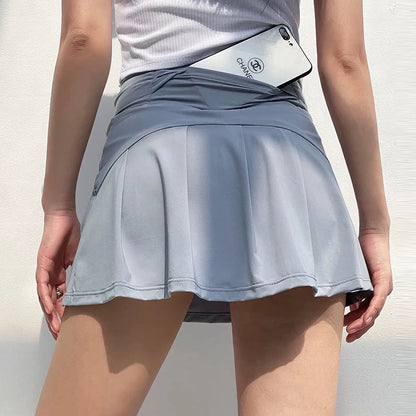 Women's High-Waisted Sports Short Skirt