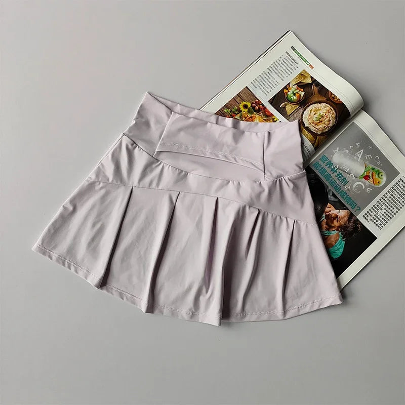 Summer High Waist Sports Short Skirt