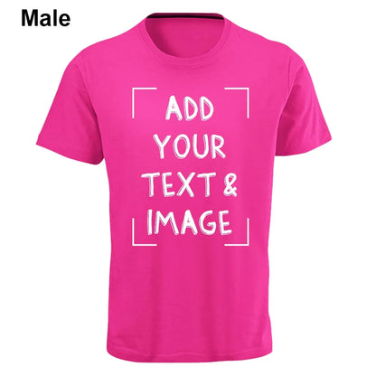 Custom T-shirt with Your Photo/Text/Image