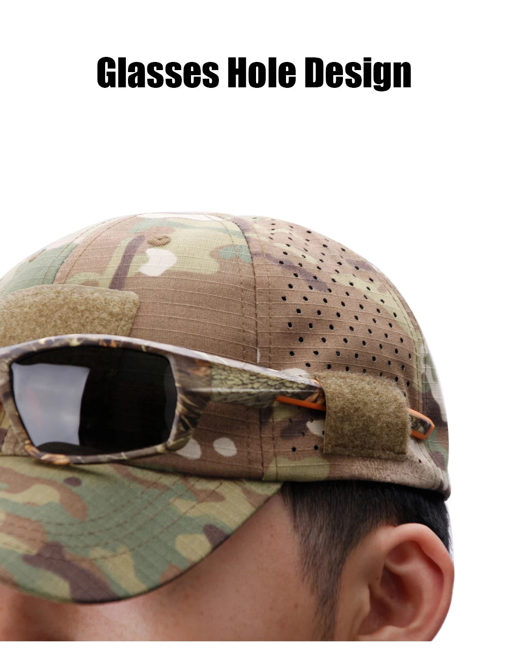 New Men Camouflage Sunscreen Baseball Cap