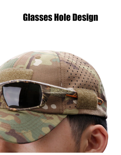 New Men Camouflage Sunscreen Baseball Cap