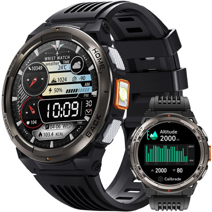 EIGIIS 1.45 Inch Waterproof Smart Watch KE5 3ATM