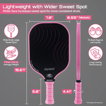 Pickleball Paddle USAPA Approved T300 Carbon Fiber