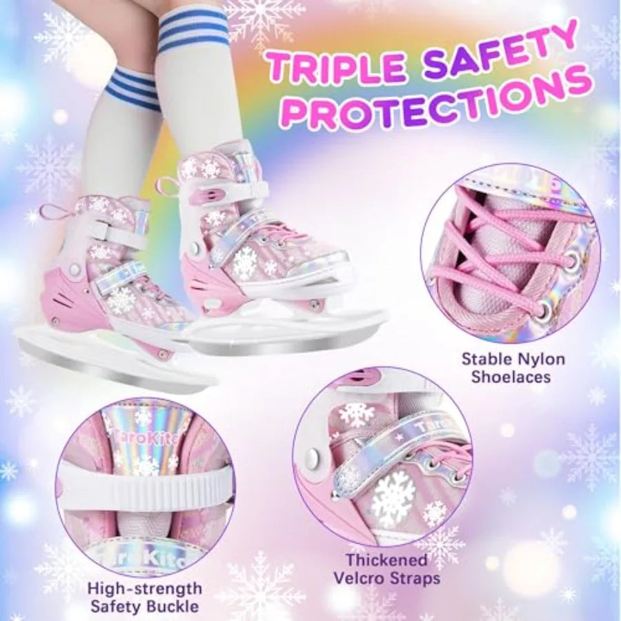Adjustable Ice Hockey Skates