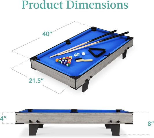 40 In Tabletop Billiard/Pool Table