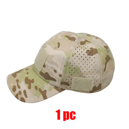 New Men Camouflage Sunscreen Baseball Cap