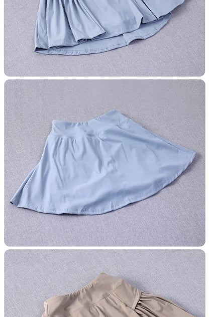 Pleated Badminton/Golf/Pickleball/Tennis/Volleyball Skirts