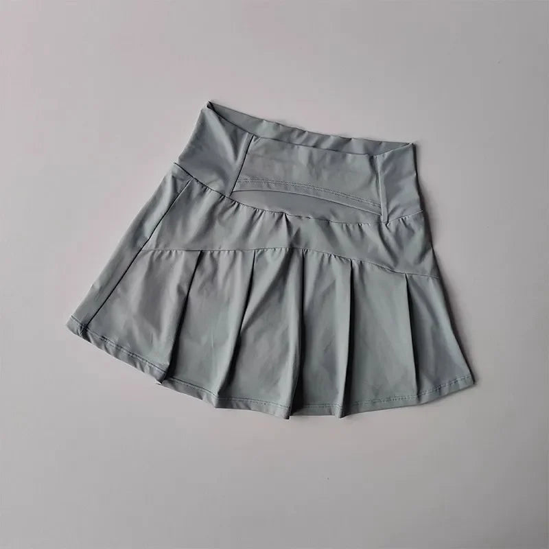 Women's High-Waisted Sports Short Skirt