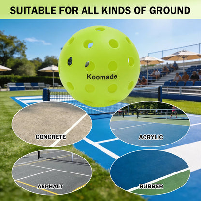 Pickleballs 40 Holes 74mm
