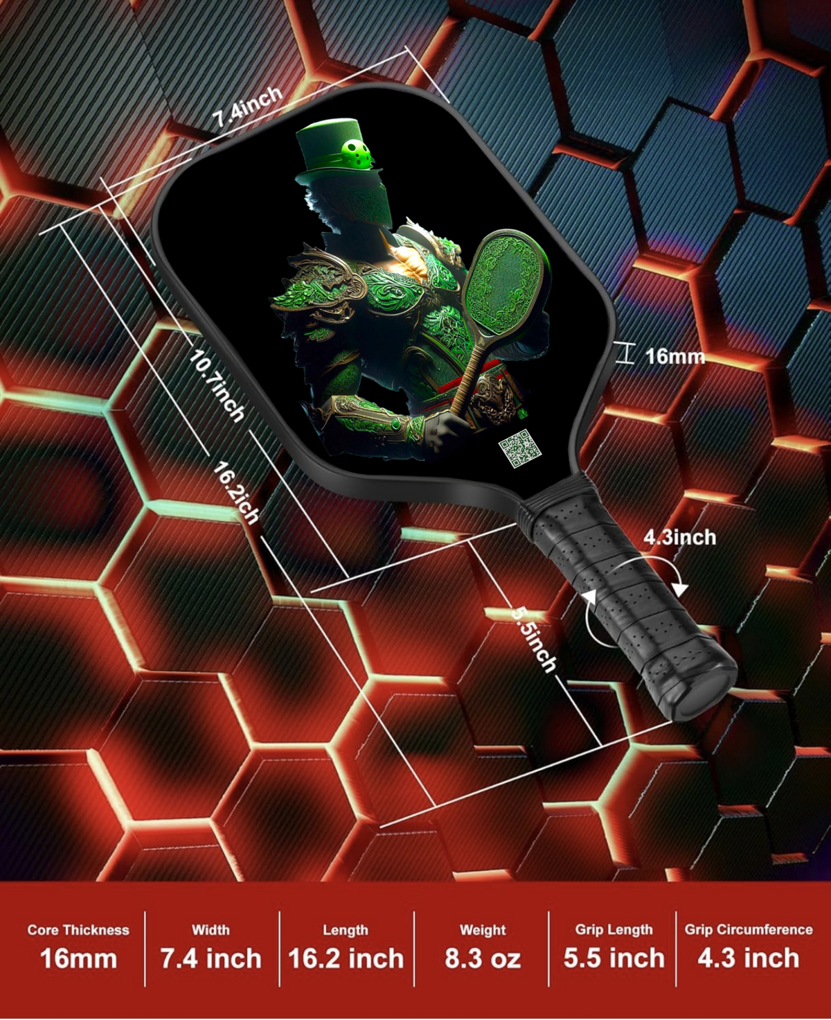 One Piece - Franky Breakout - Pickleball Paddle