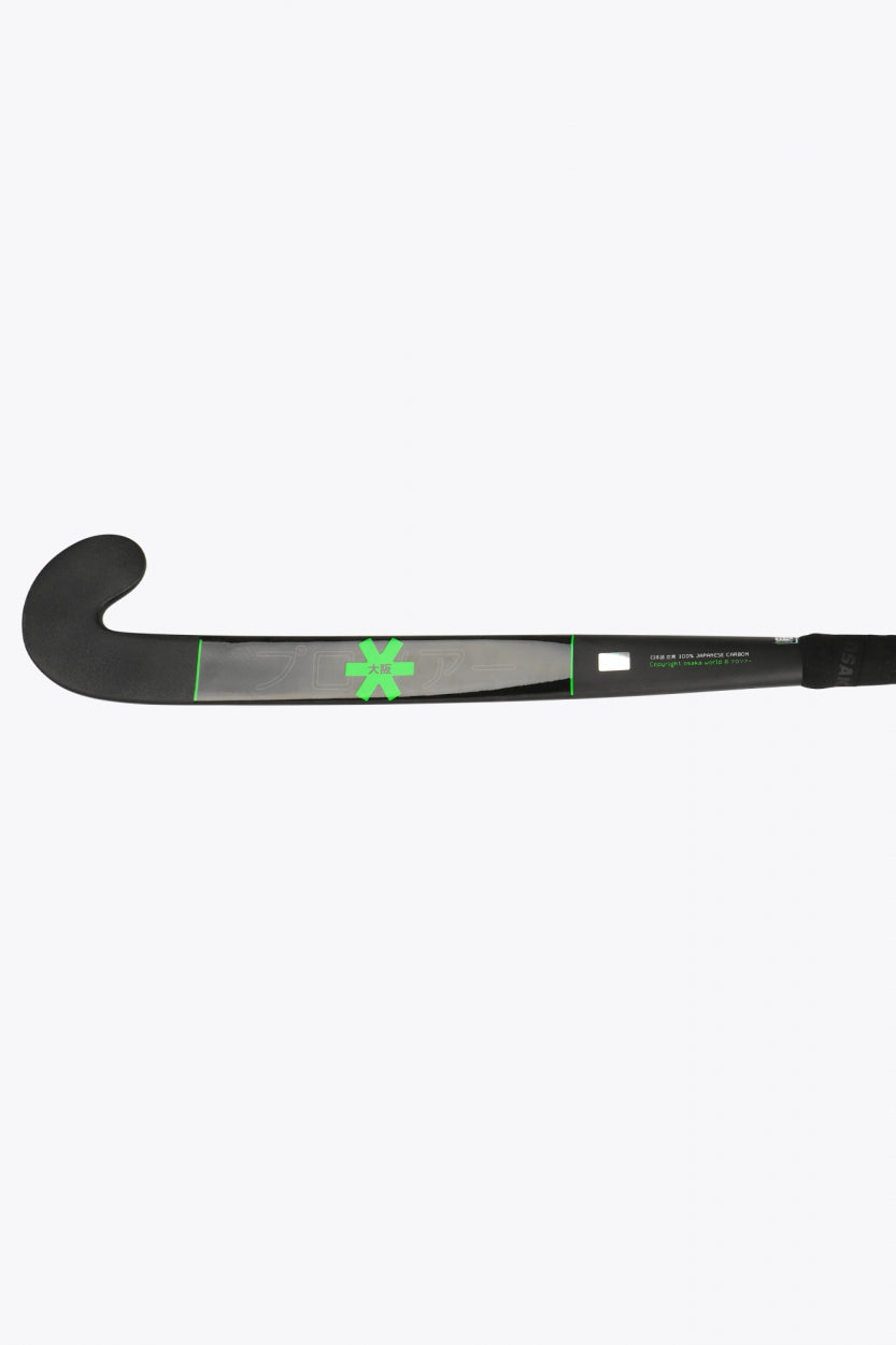 Osaka Field Hockey Stick Pro Tour 100 - Low Bow | Iconic Black