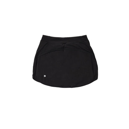 Women's High Waisted 2-in-1 Micro Mini Golf Skort with Side Pocket