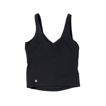 Women's V Neck Padded Tank Top