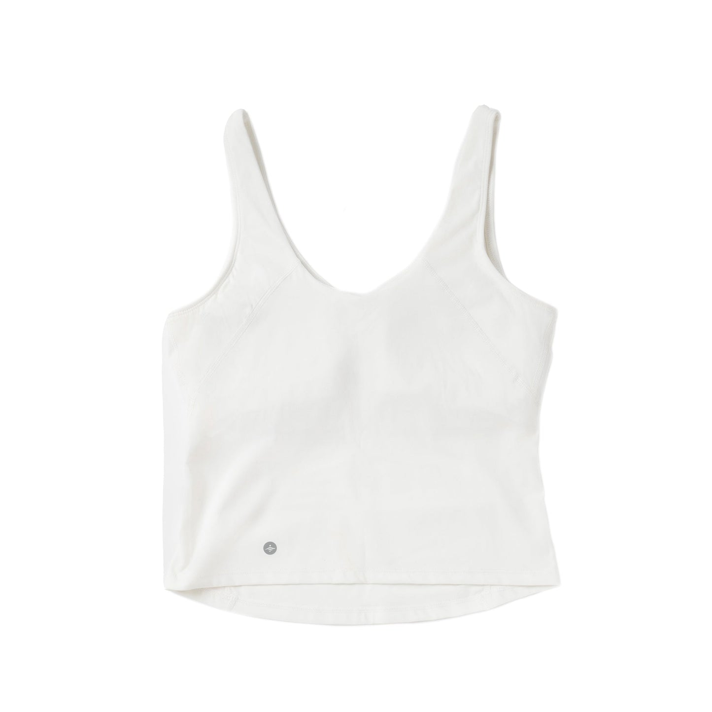 Women's V Neck Padded Tank Top