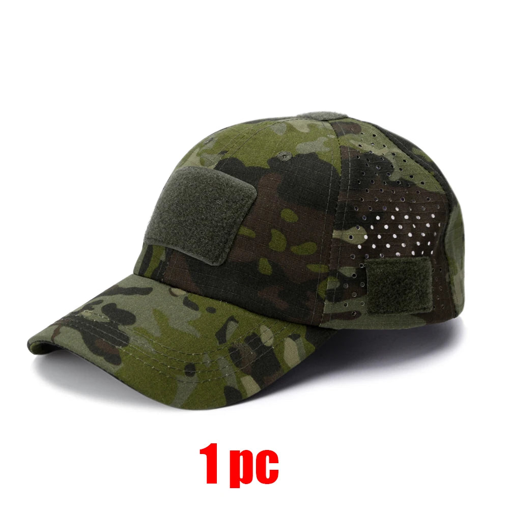 New Men Camouflage Sunscreen Baseball Cap
