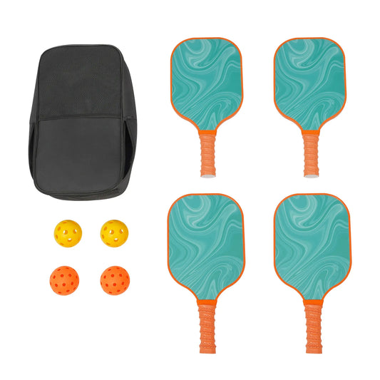 Set Of 4 Paddles And 4 Balls