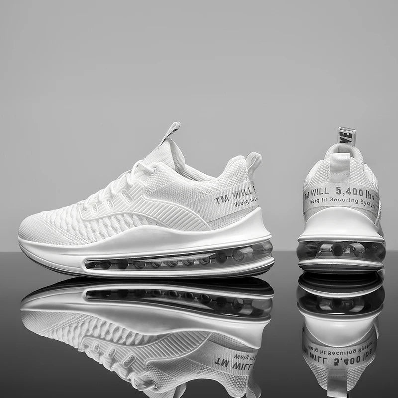 Men's lace-up sports shoes