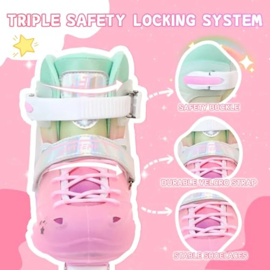 Hockey Lace-Up Skates for Youth Beginners
