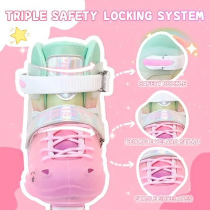 Hockey Lace-Up Skates for Youth Beginners