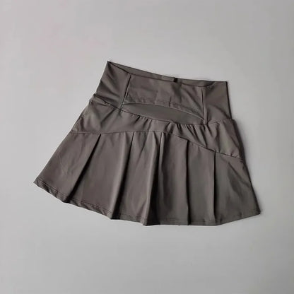Women's High-Waisted Sports Short Skirt