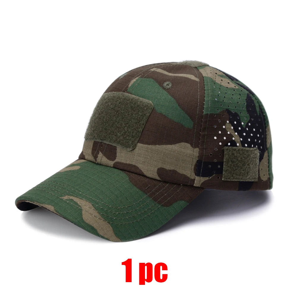 New Men Camouflage Sunscreen Baseball Cap