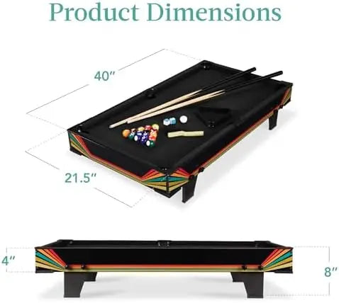 40 In Tabletop Billiard/Pool Table