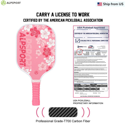 Women's T700 Carbon Fiber Pro Training Paddle Set