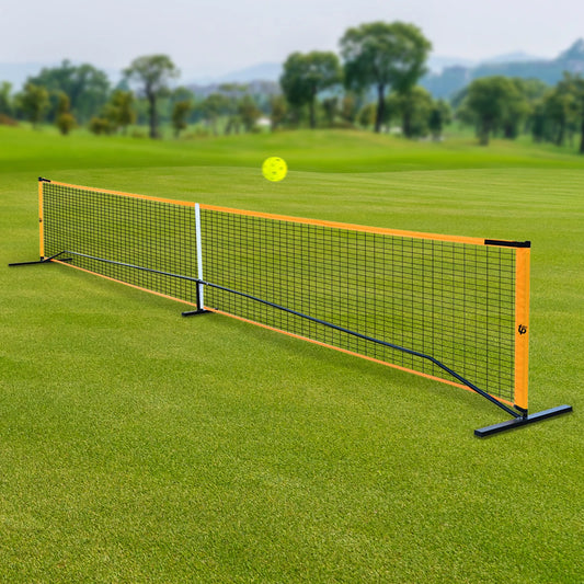 Portable Pickleball Net Set With 4 Paddles