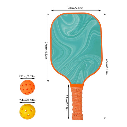 Set Of 4 Paddles And 4 Balls