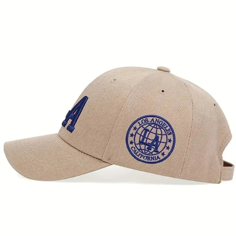 Unisex LA Letter Embroidery Snapback Baseball Caps