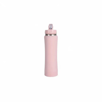 Stainless Steel Water Bottle with Straw