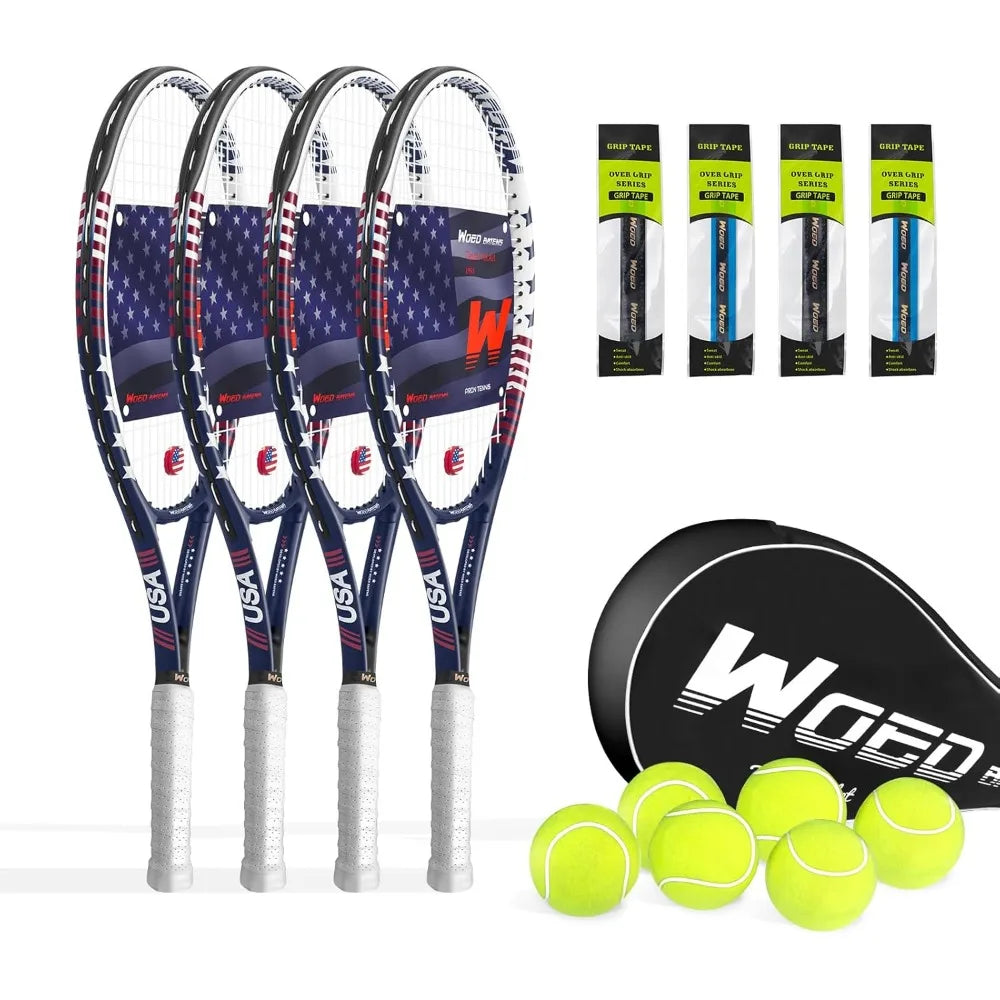 Tennis Rackets  Set For Adults