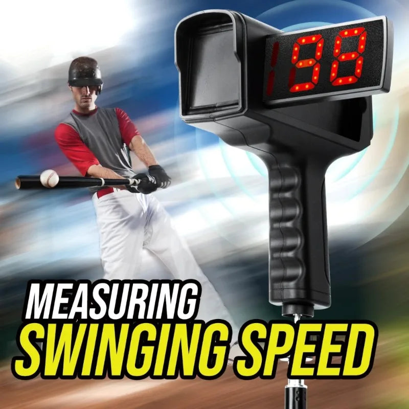 Baseball Radar Gun with Tripod LED LCD