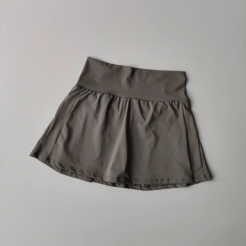 Summer High Waist Sports Short Skirt