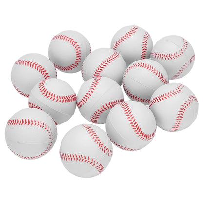 12 Pack Foam Practice Softball